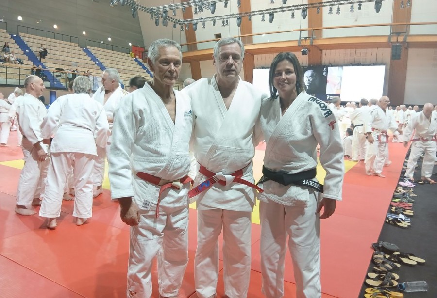 Remise du 7eme dan de Pascal GRANDSIRE à Paris